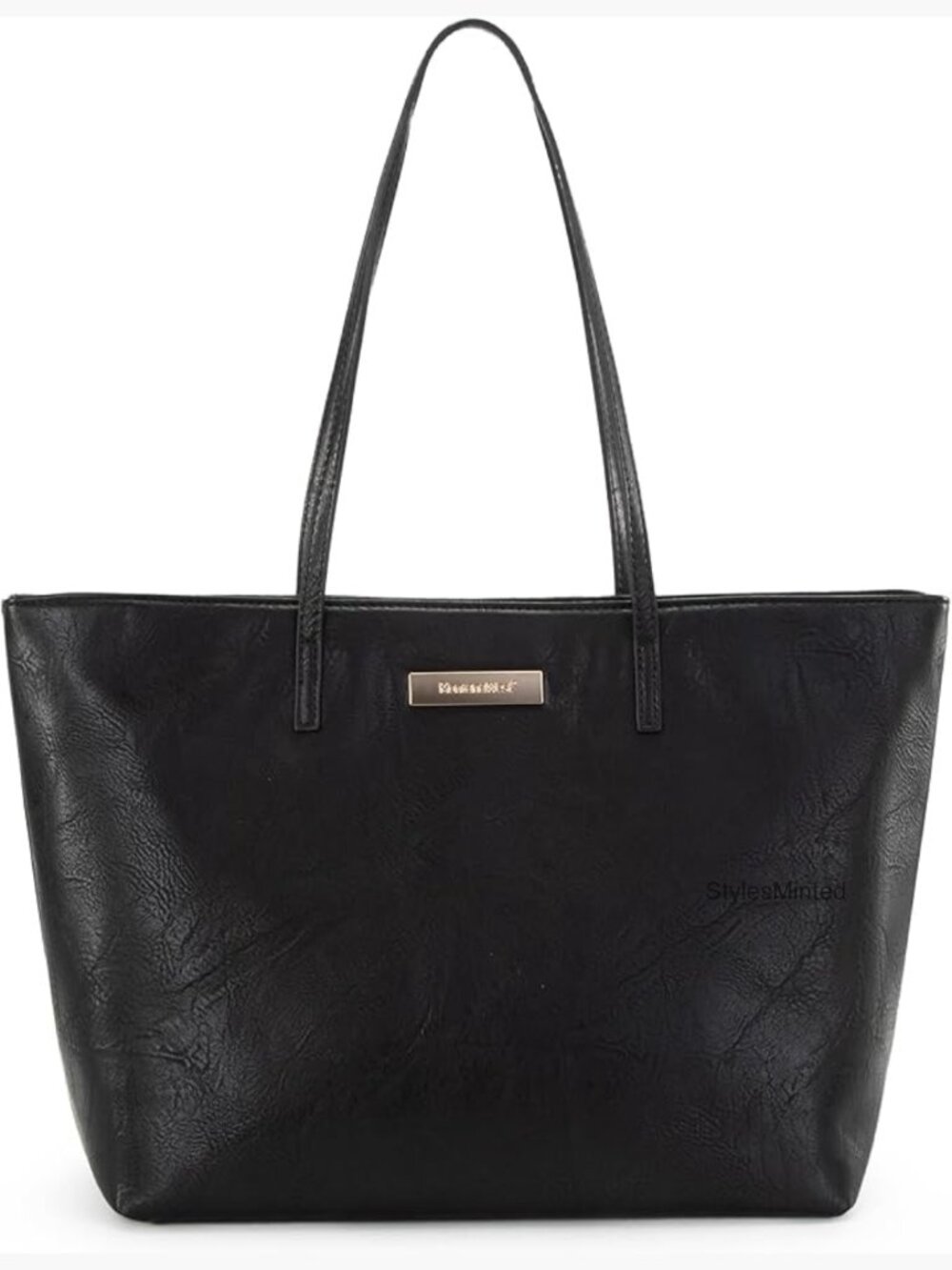 Medium Tote Bag with Zipper Lightweight Shoulder Handbag Everyday Purse for